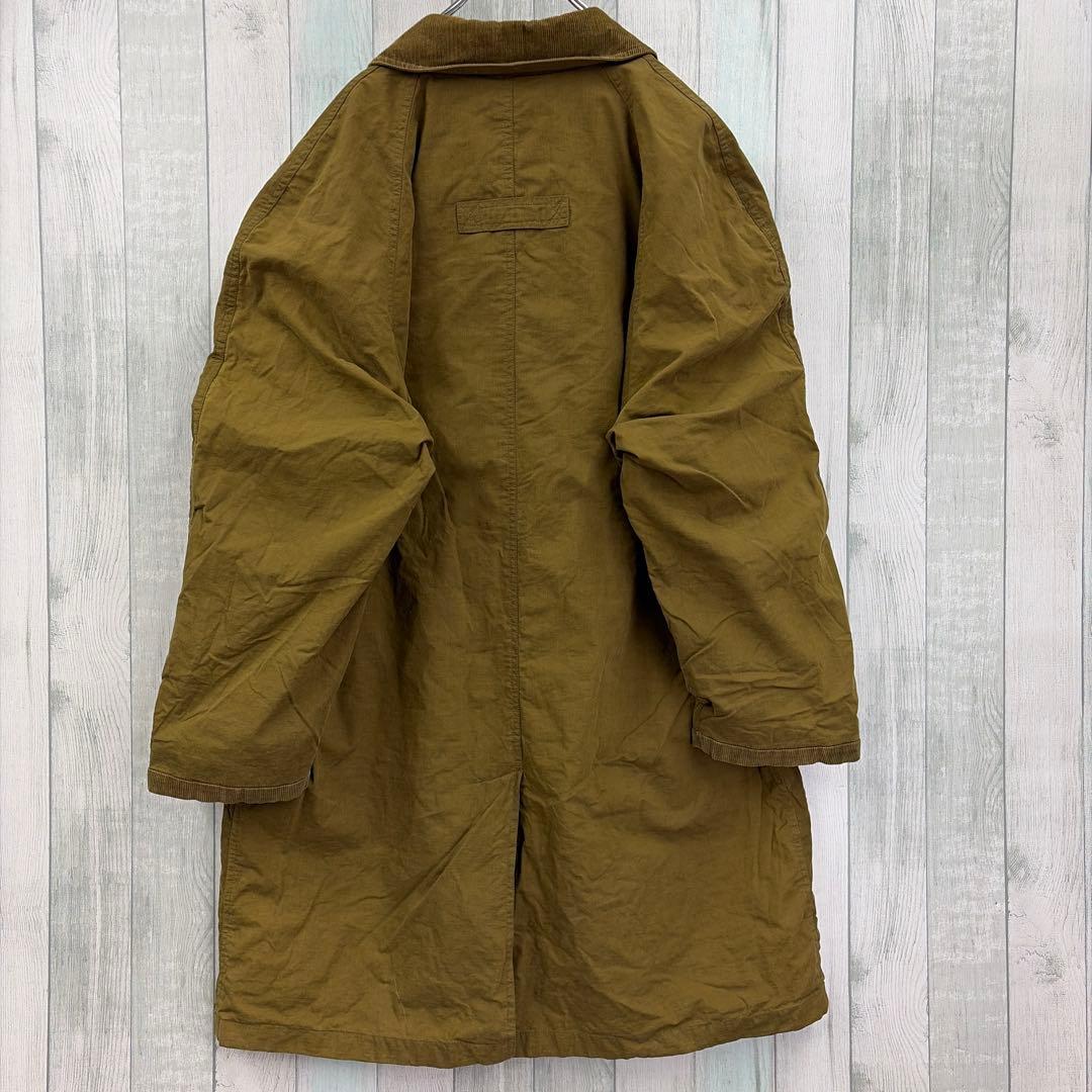 ボルテリーズ イタリア製 ファイヤーマンフックコーデュロイ襟 カーキ