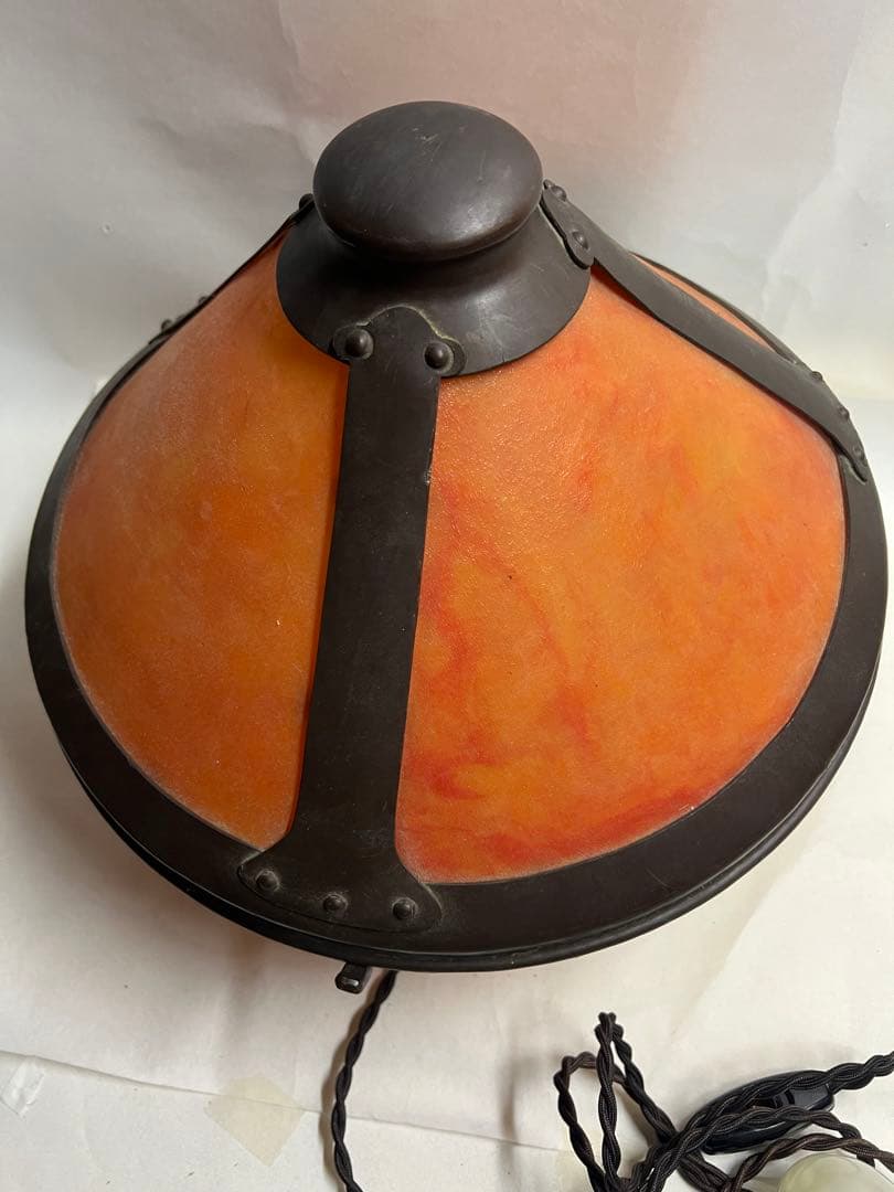 ロッジ•マイカランプ　アーツ&クラフツの金属工芸家ファン•エルブ作