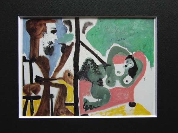 PABLO PICASSO、LE PEINTRE ET SON MODELE