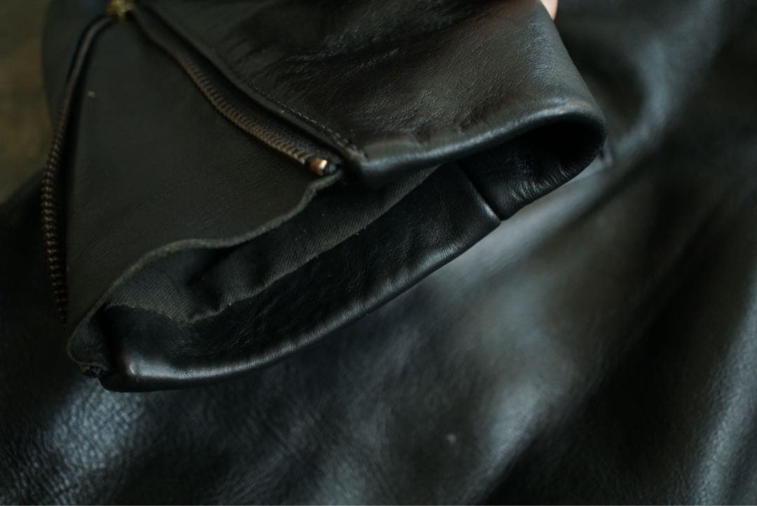 VANSON size:44 バンソン シングルライダース レザージャケット