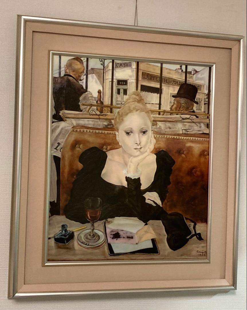 藤田嗣治/レオナール ・フジタ ( カフェ/ Cafe ) 代表作/ 複製画