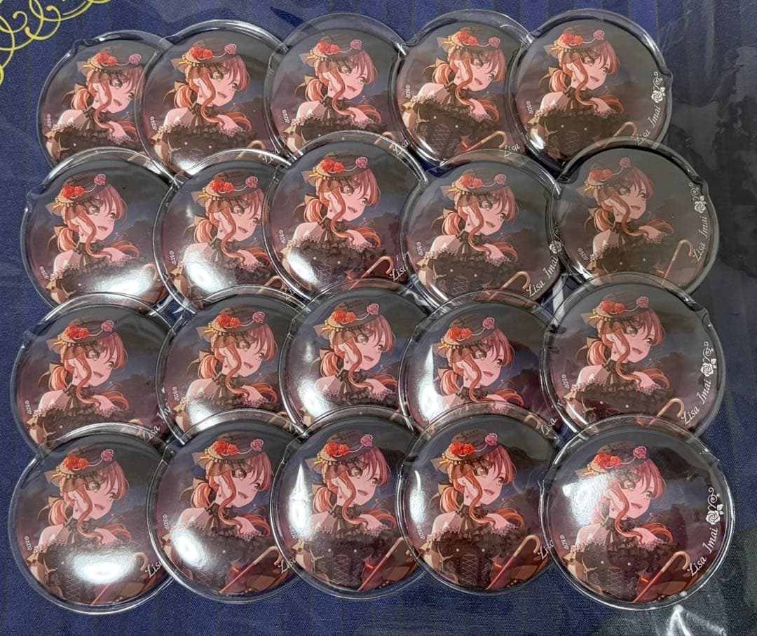 Roselia 今井リサ 缶バッジ20個 Rosen Nacht