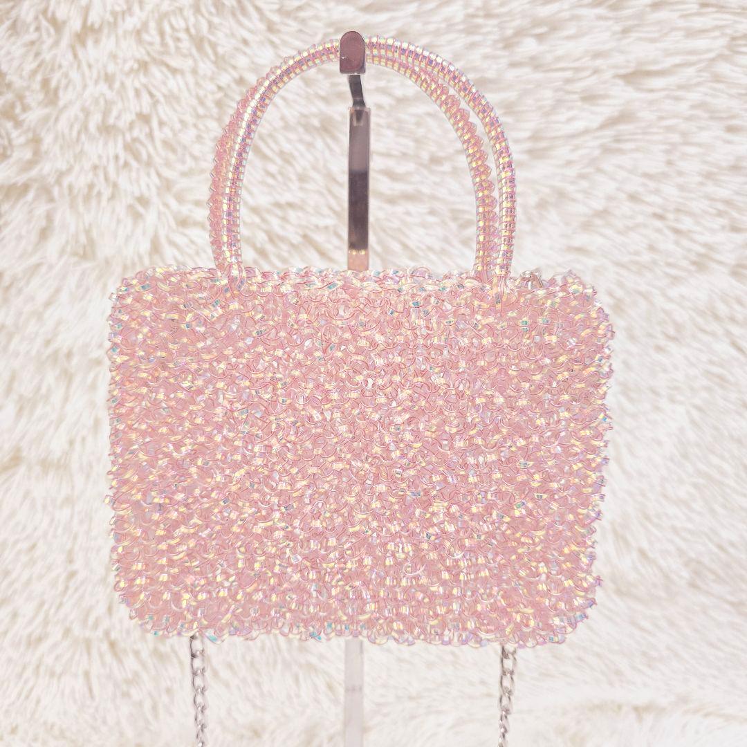 s様✨アンテプリマ ステッラ ピンク ショルダーバッグ