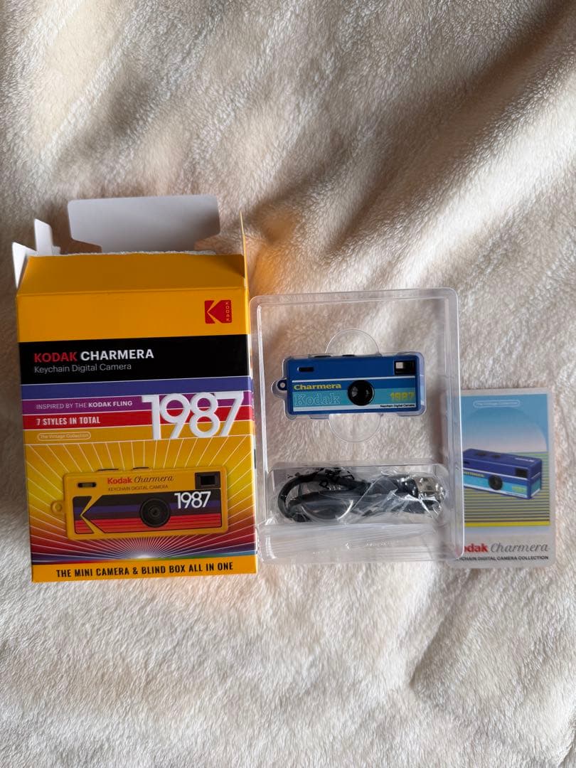 Kodak Charmera キーホルダー型デジタルカメラ　ブルー　青
