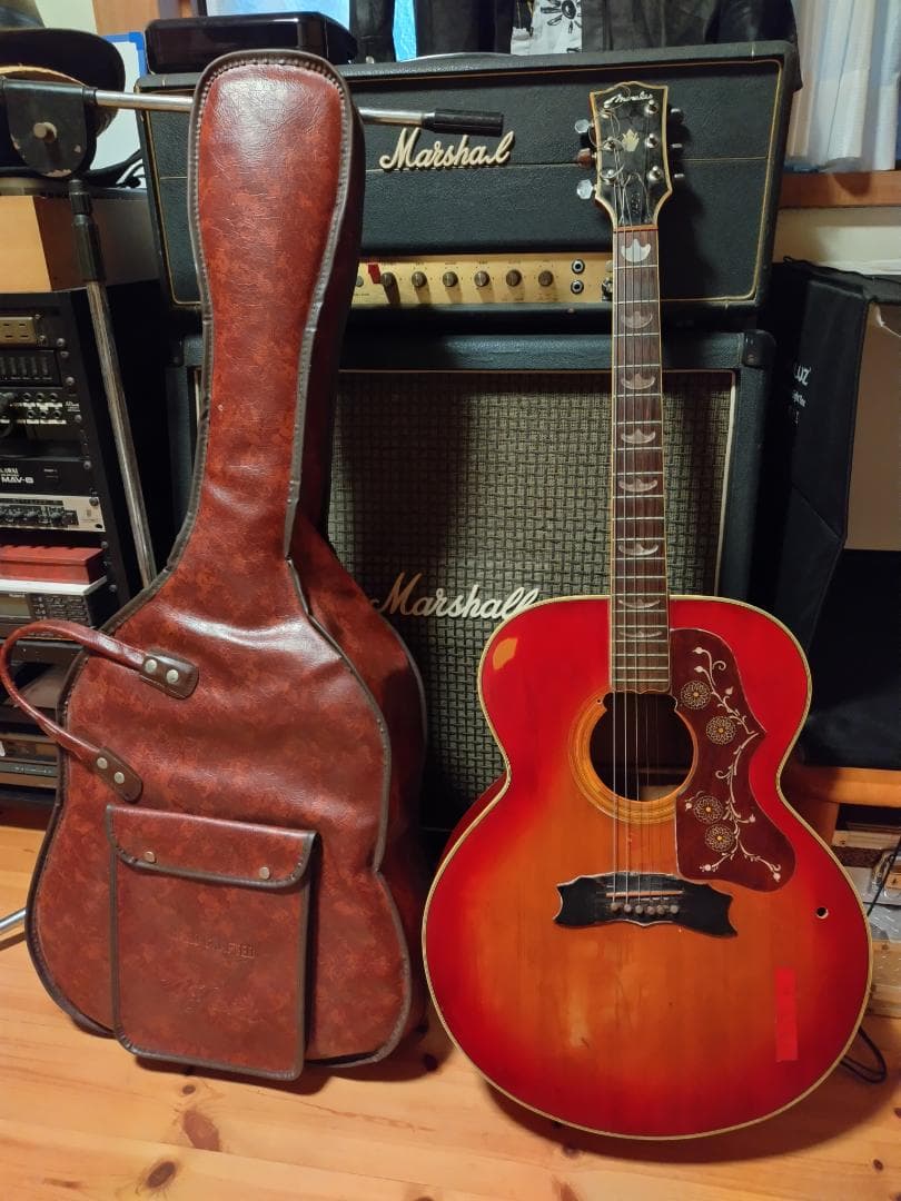 モラレス M400 / J-200 コピーモデル ギター ソフトケース付き