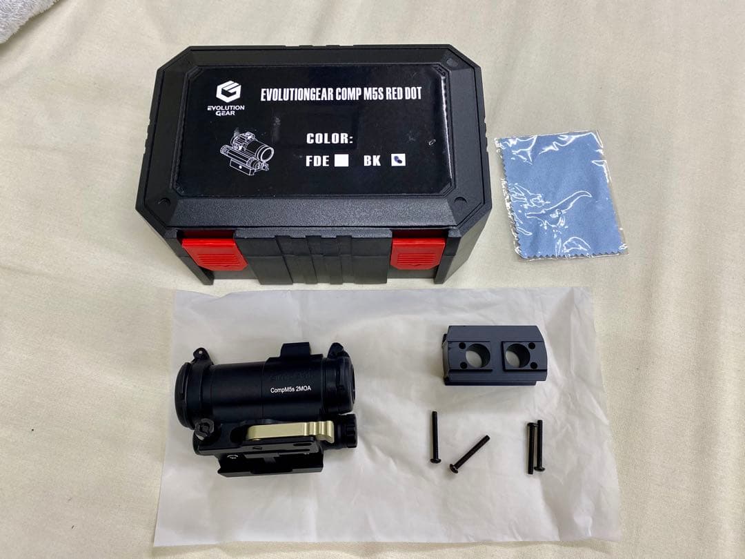 トイガン EVOLUTIONGEAR COMP MRS RED DOT BK