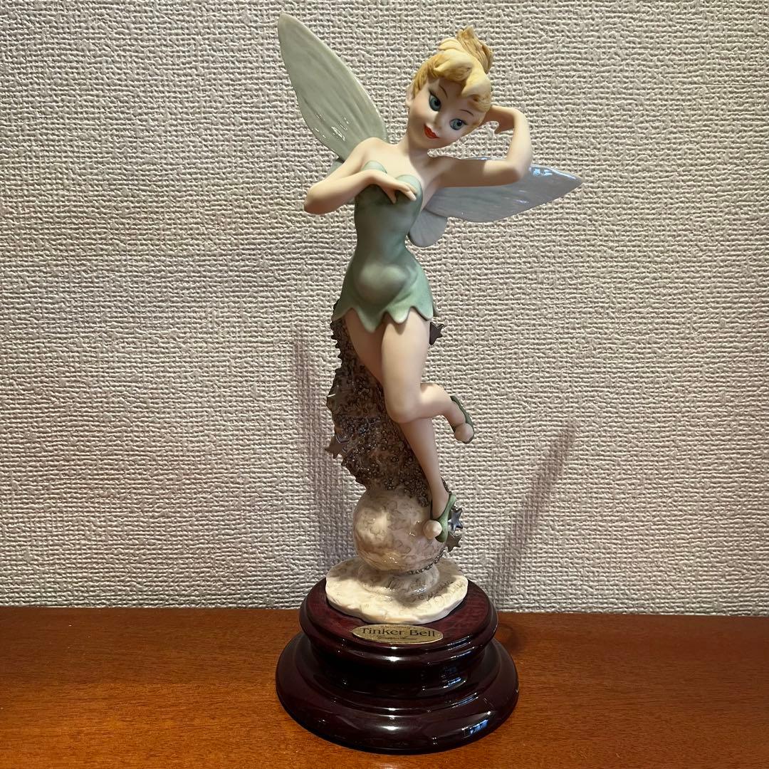 美品　ジョゼッペアルマーニ　ティンカーベル　ディズニー　人形　陶器　置物　陶磁器