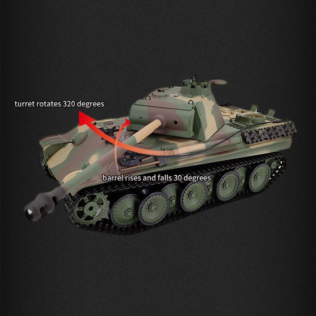 ヘンロン1/16パンサーGラジコン戦車完成品　最新7.0バージョン