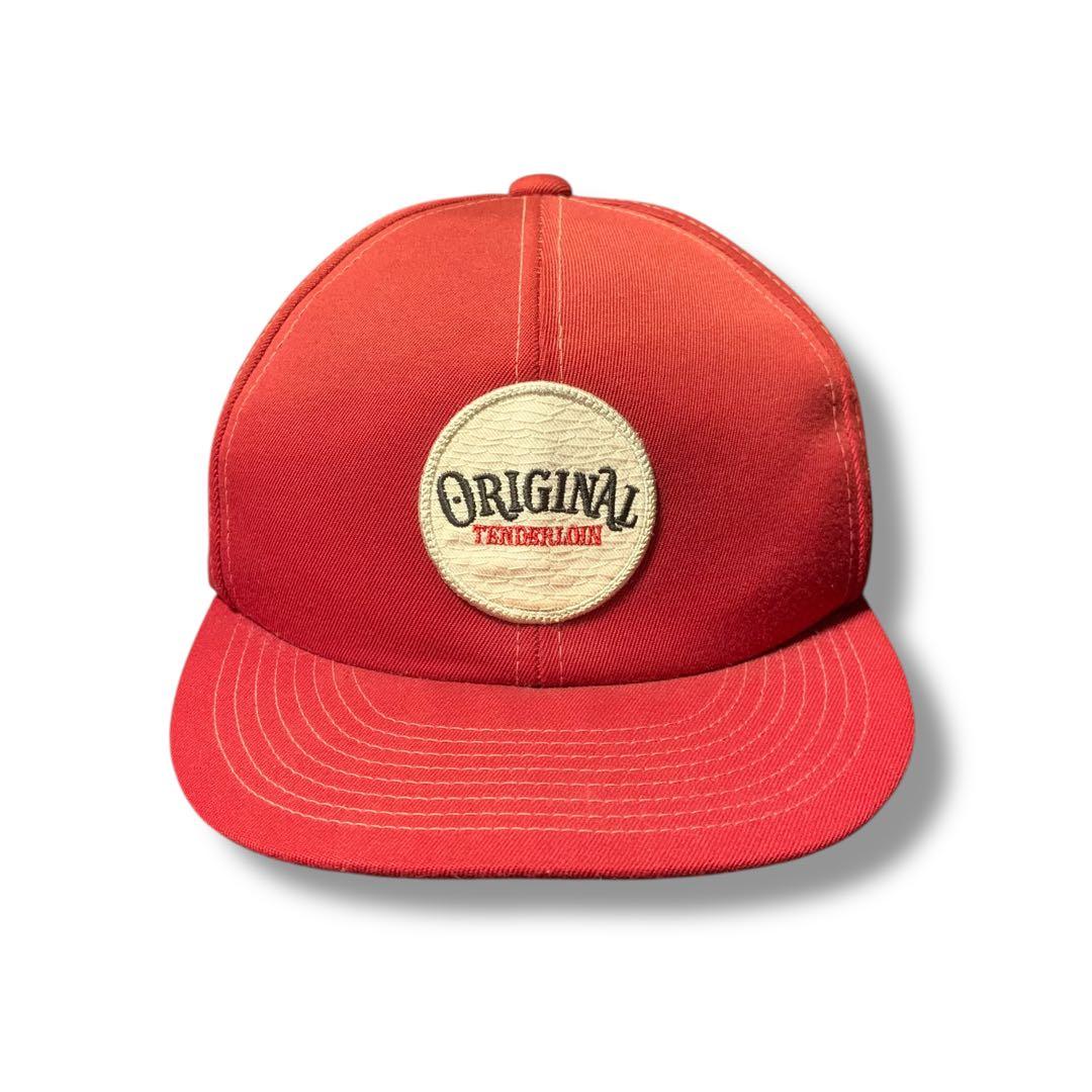 tenderloin テンダーロイン　サークルロゴ　トラッカーキャップ　レッド