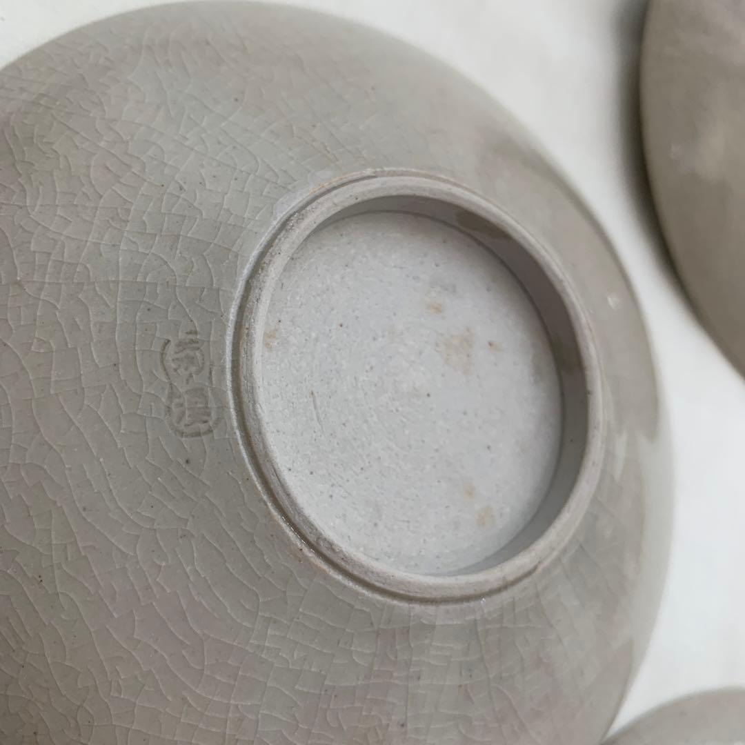 仁清意　絵変わり　お皿　5枚組　菊渓