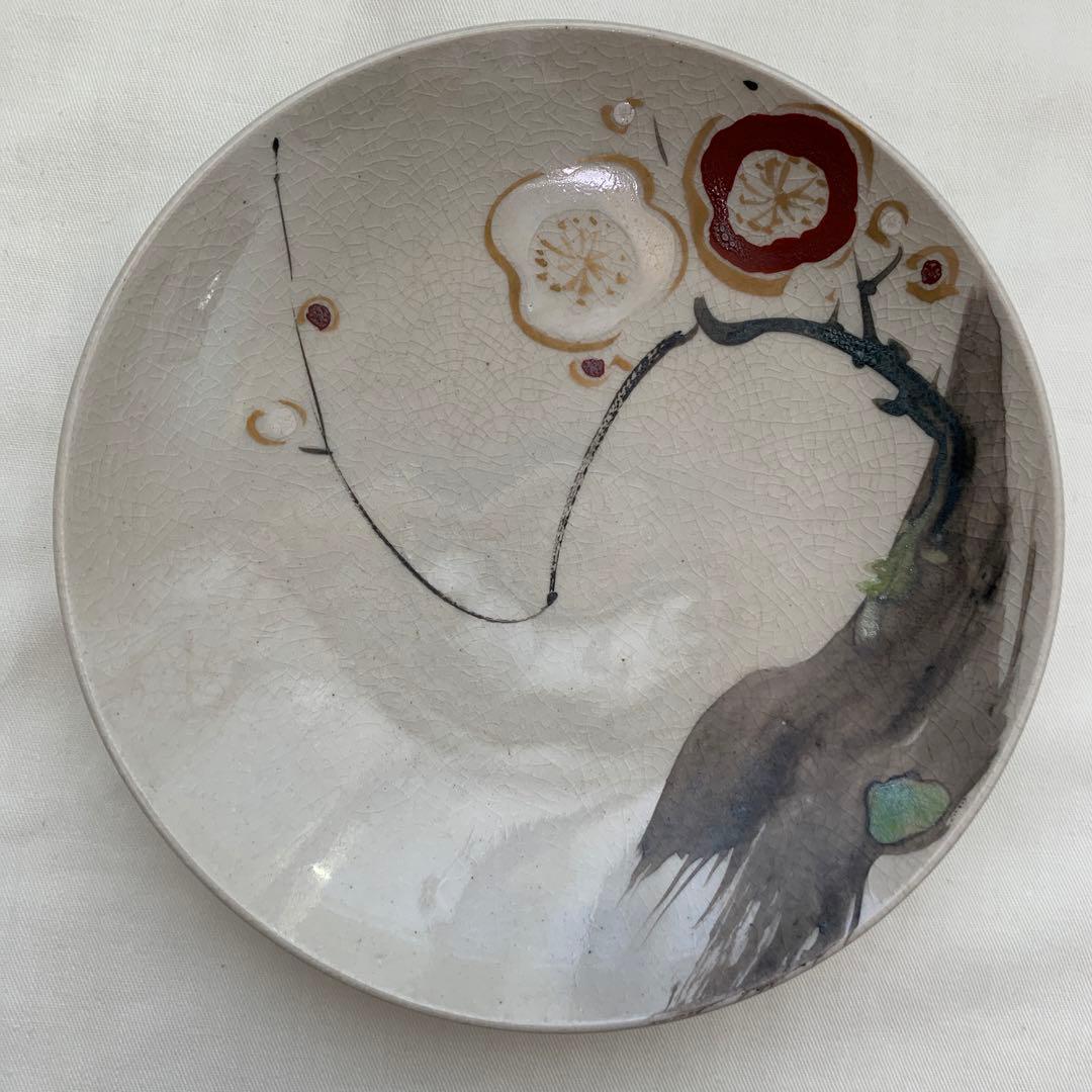 仁清意　絵変わり　お皿　5枚組　菊渓