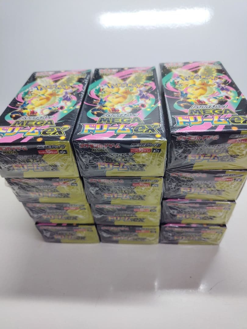 ポケモンカードゲームメガドリームEXシュリンク付　12BOXセット