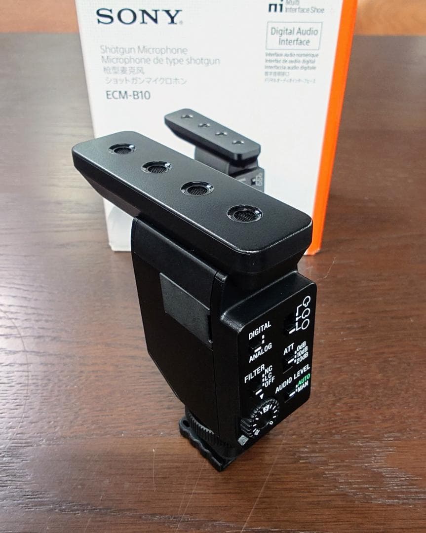 SONY ECM-B10 ショットガンマイク