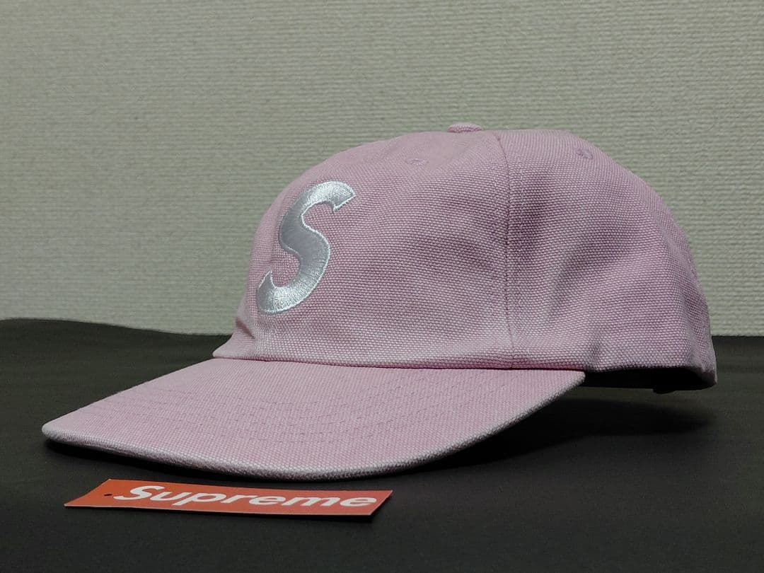 新品　Supreme　Pigment　Coated　S Logo　6-Panel