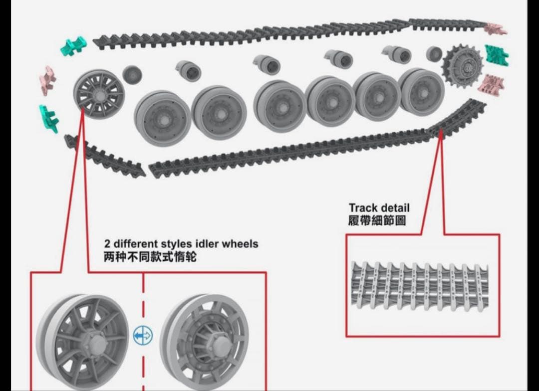タコム1/48キングタイガー&ヴェスピッドモデル1/72センチュリオン セット