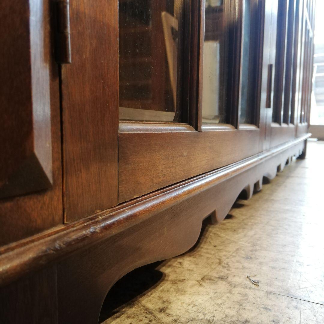 M●pase送料込 希少 アンティーク ファニチャー 3枚扉 サイドボード