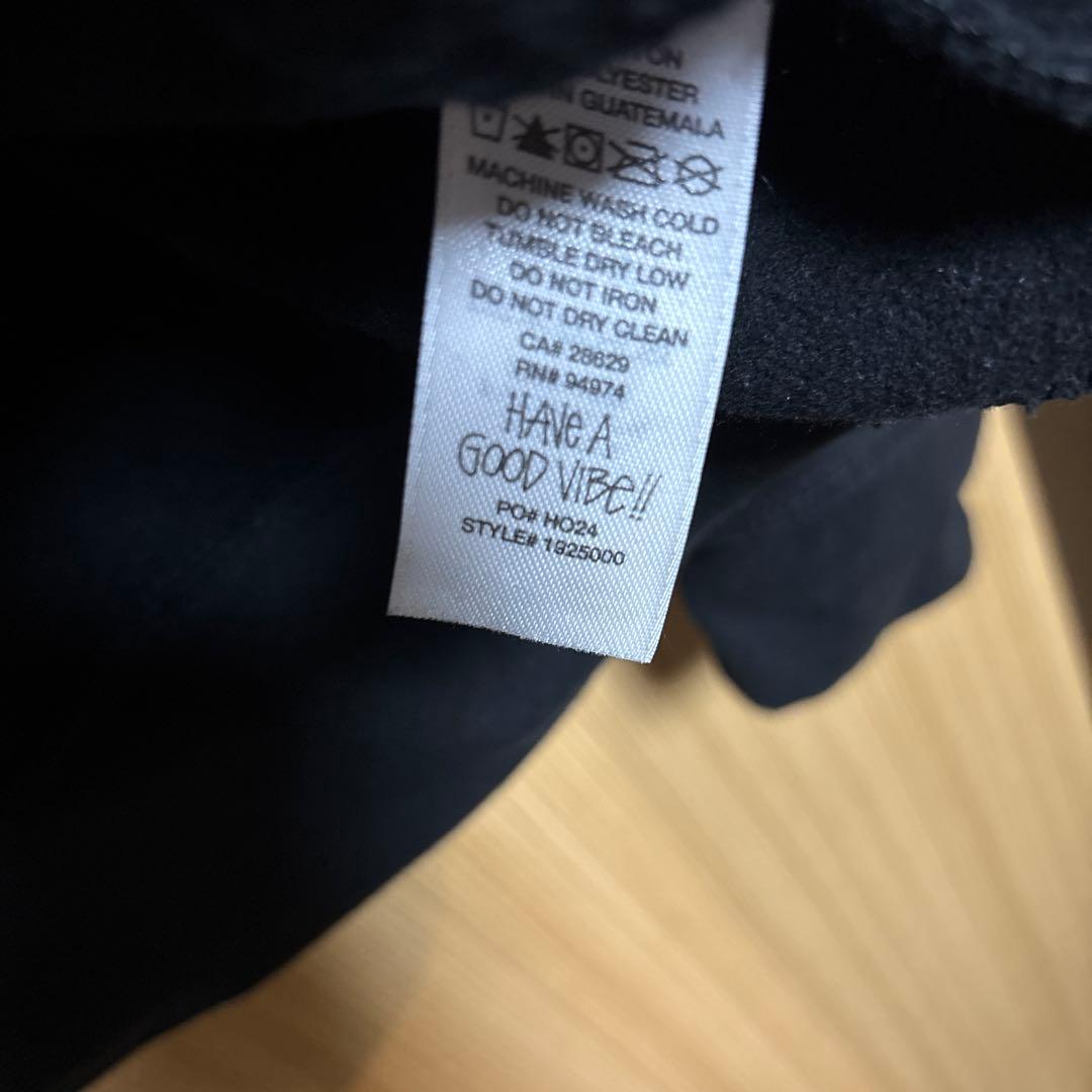 Stussy 黒 Mサイズ パーカー