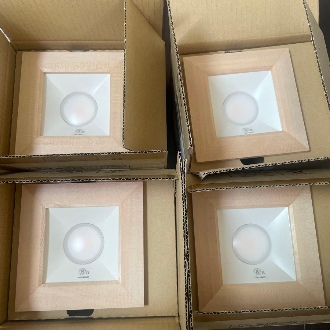新品✨Panasonic LGD 1105L LE1 ダウンライト 4個セット
