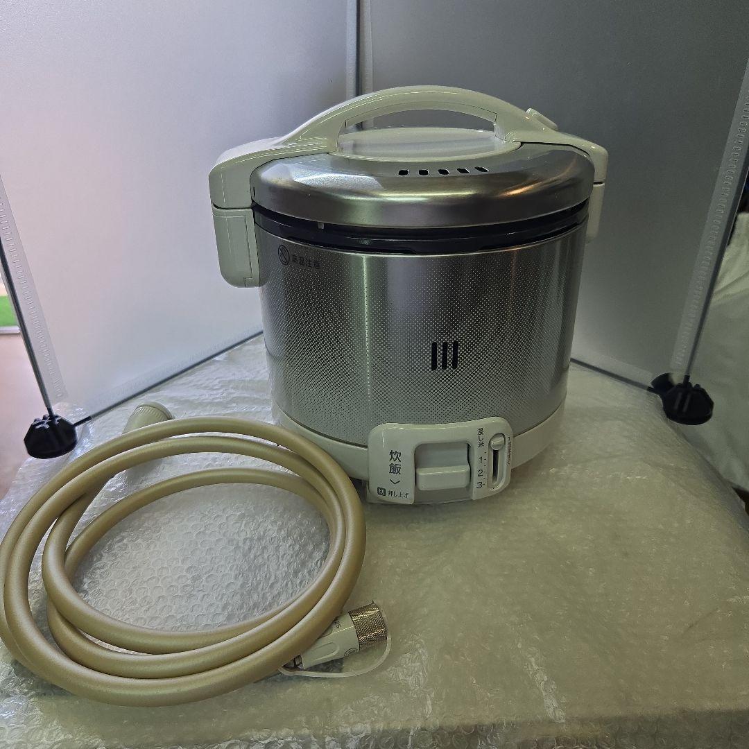 24年製 リンナイ　こがまるガス炊飯器 都市ガス用 RR-030FS 3合炊き