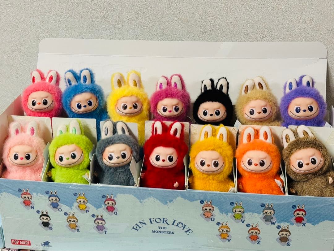 イニシャルラブブ ミニラブブ N‐Z アソートボックス　14体セット