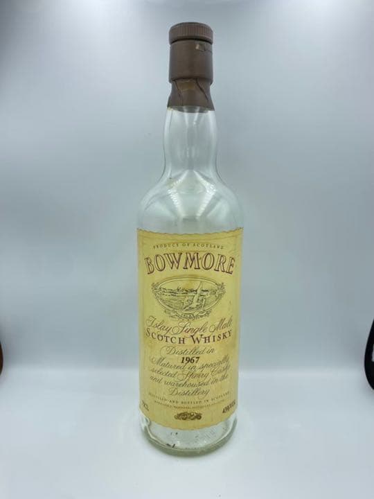 Bowmore 1967  OB 空瓶