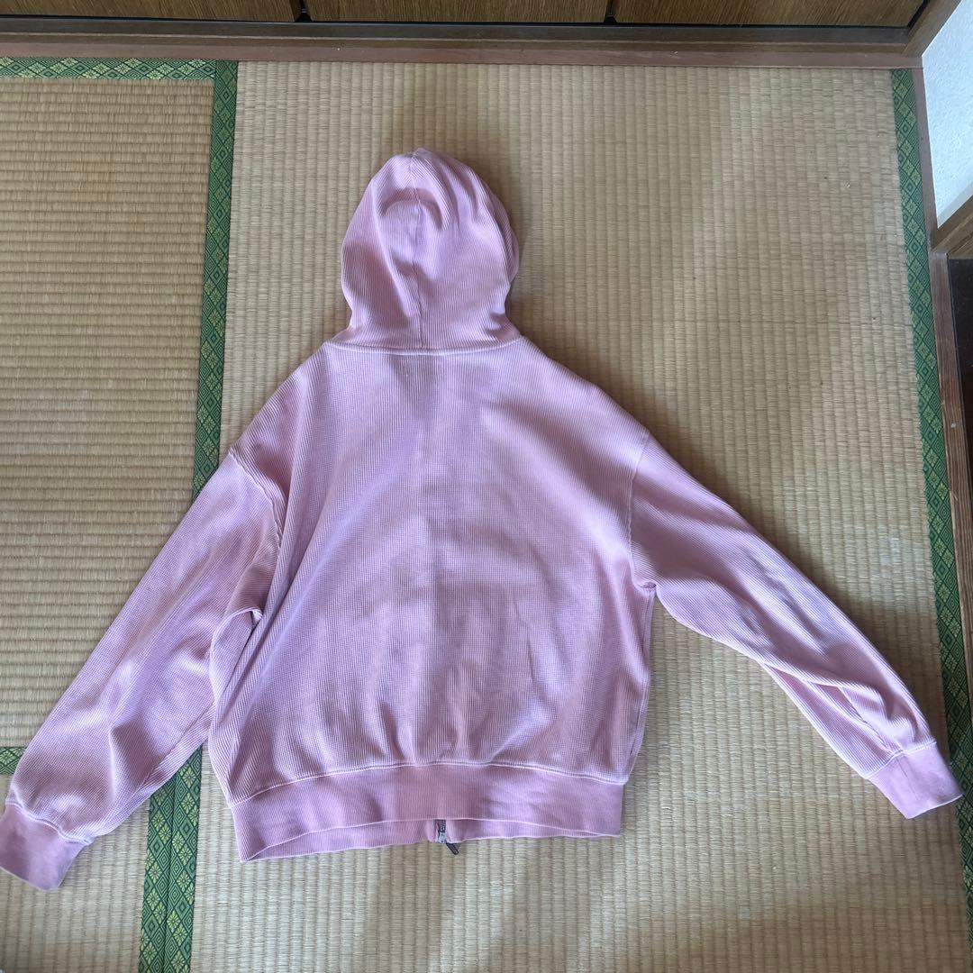 WOKE EDGE ピンク パーカー