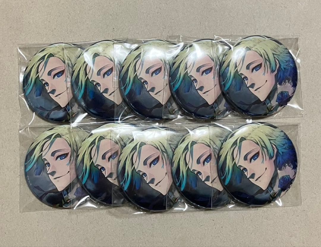 ブルーロック展　缶バッジ　ミヒャエル・カイザー 推しキャラバッジコレクション