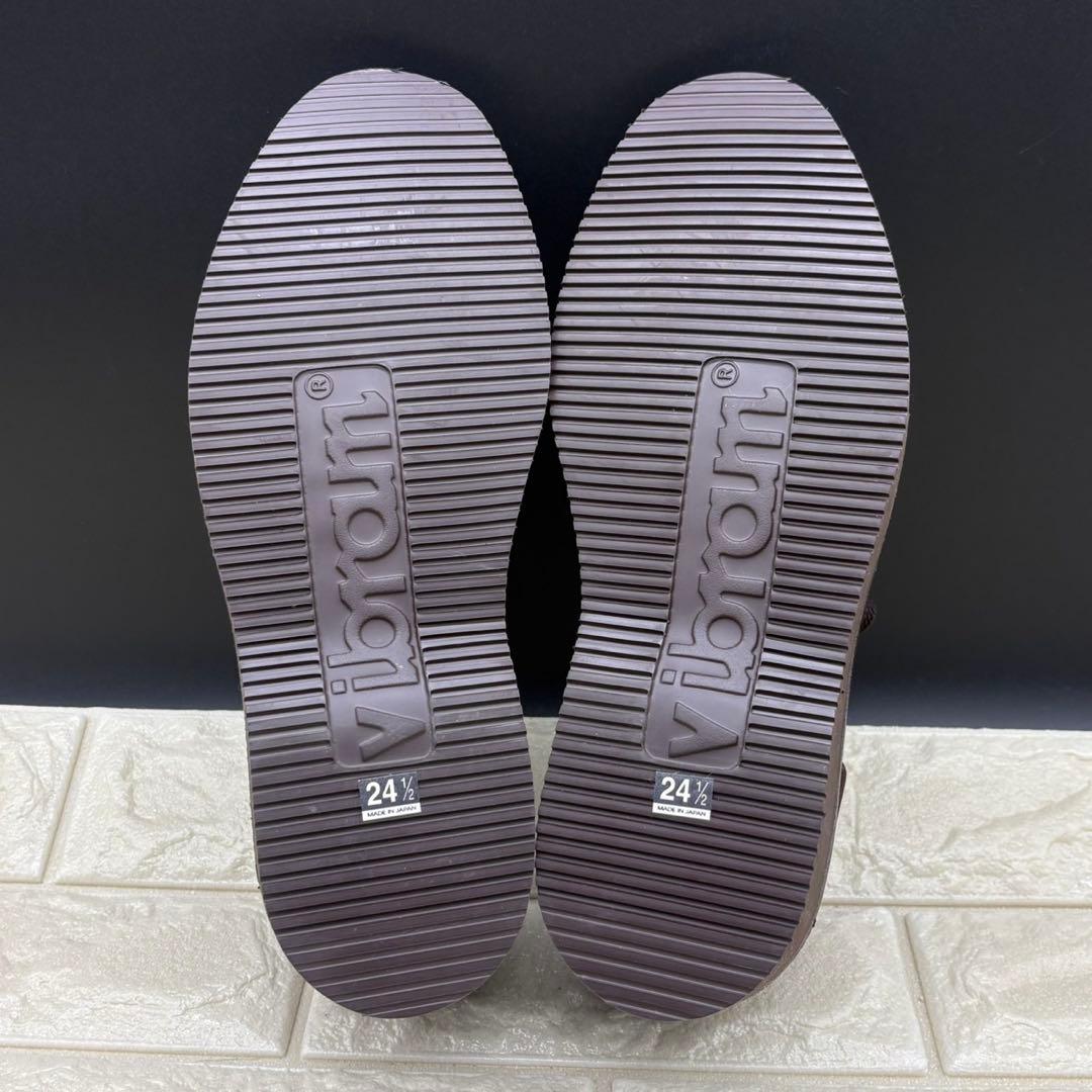 【未使用級】リーガルウォーカー 3アイレットモカ 604 24.5 訳あり 濃茶