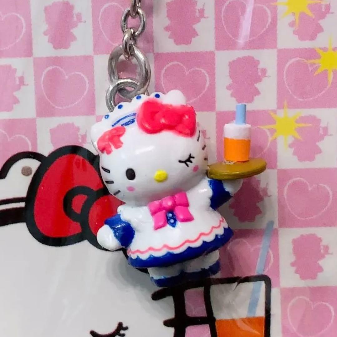 【入手困難】希少　激レア　ハローキティ メイドバージョン　ストラップ 2007