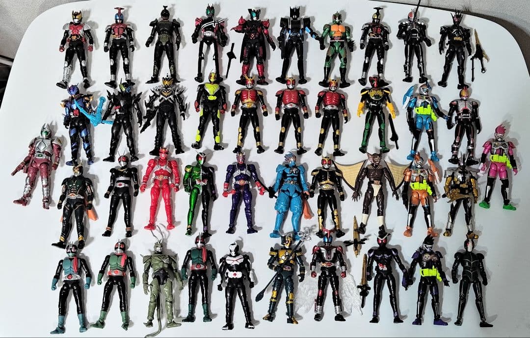 SHODO 仮面ライダー　42体セット　ジャンク