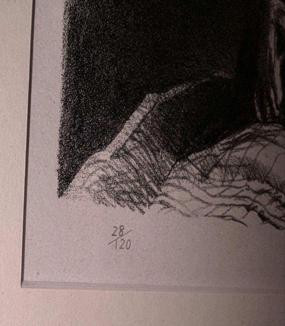 【お値下げ】小松崎邦雄　『人形』リトグラフ