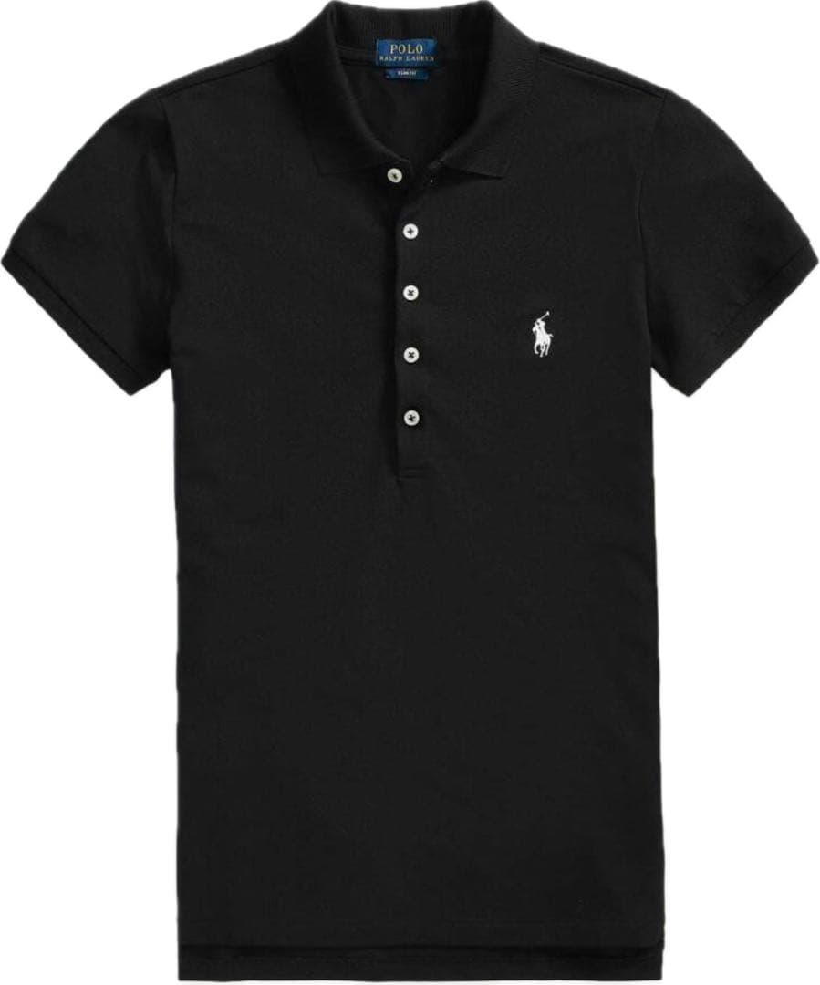 ラルフローレン ブラック ポロシャツ Lサイズ スリムフィット