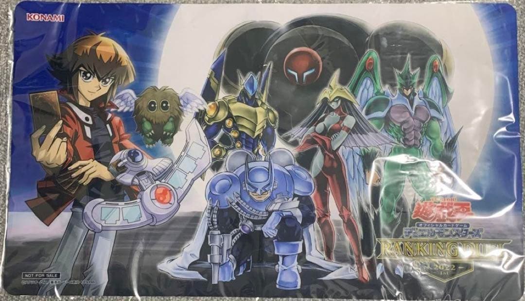 遊戯王 ランキングデュエル 遊城十代 HERO ホープオブフィフス プレイマット