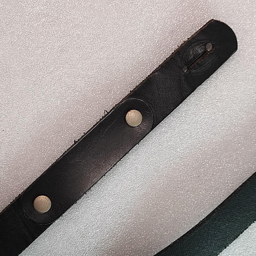 YAMAHA　レザーストラップ　レア　ギター　ベース　細身　PACIFICA