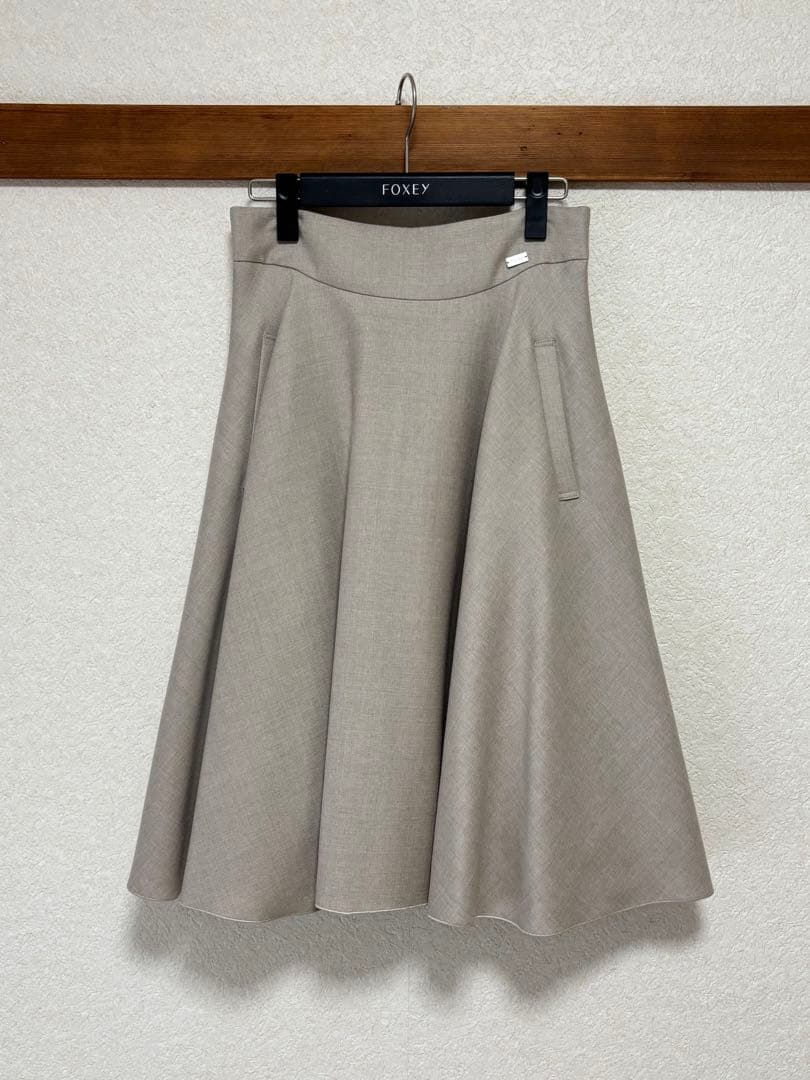 FOXEY 膝丈フレアスカート　40