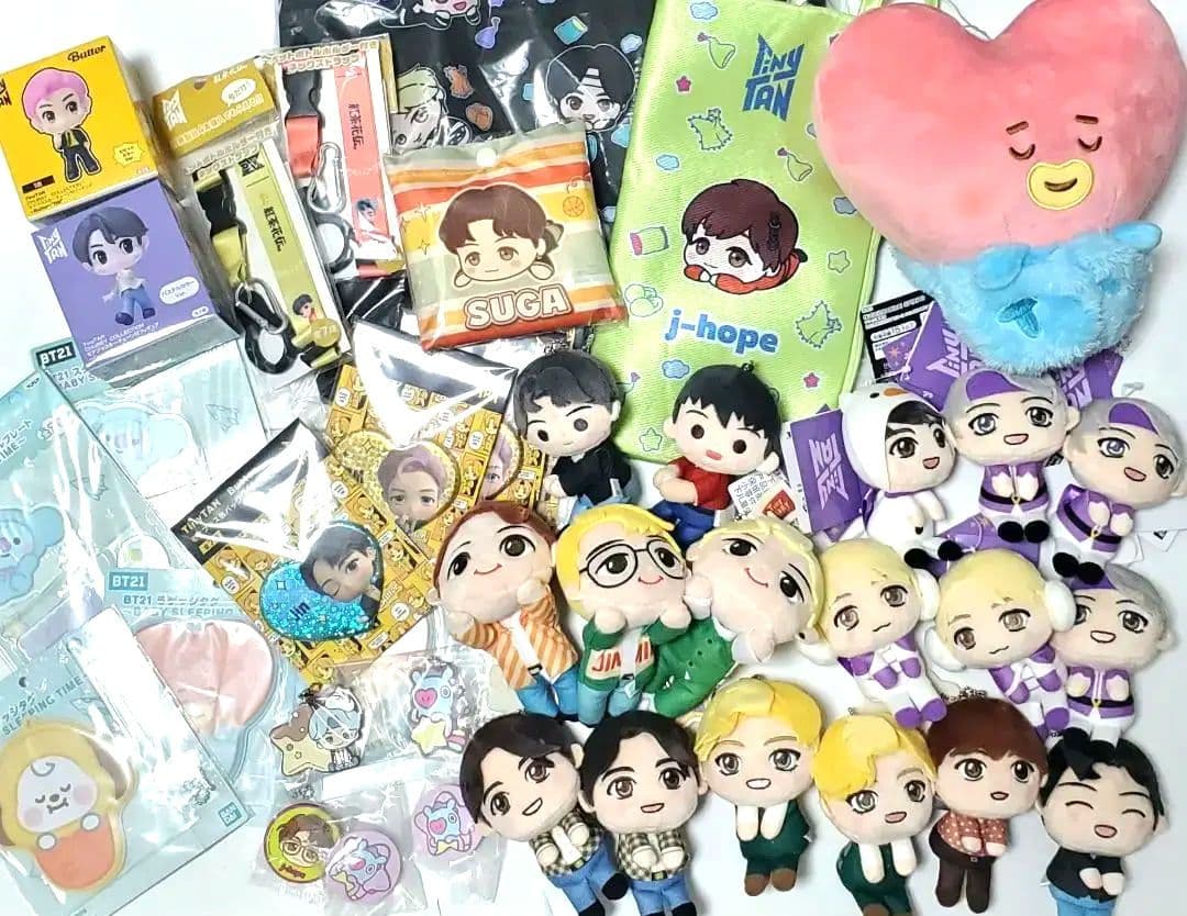 BTS プライズ ノベルティ 一番くじ ガチャ まとめ売り　39点セット