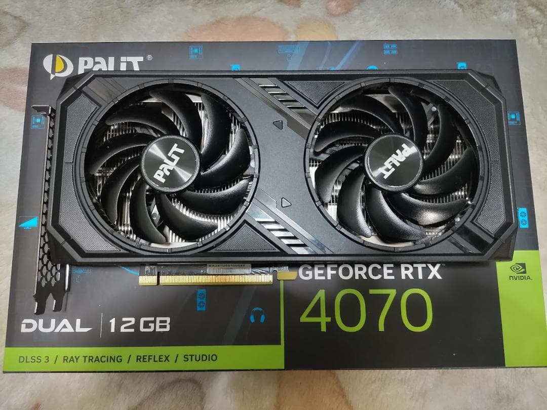 よ*虫様 PALIT RTX 4070 12GB GDDR6X