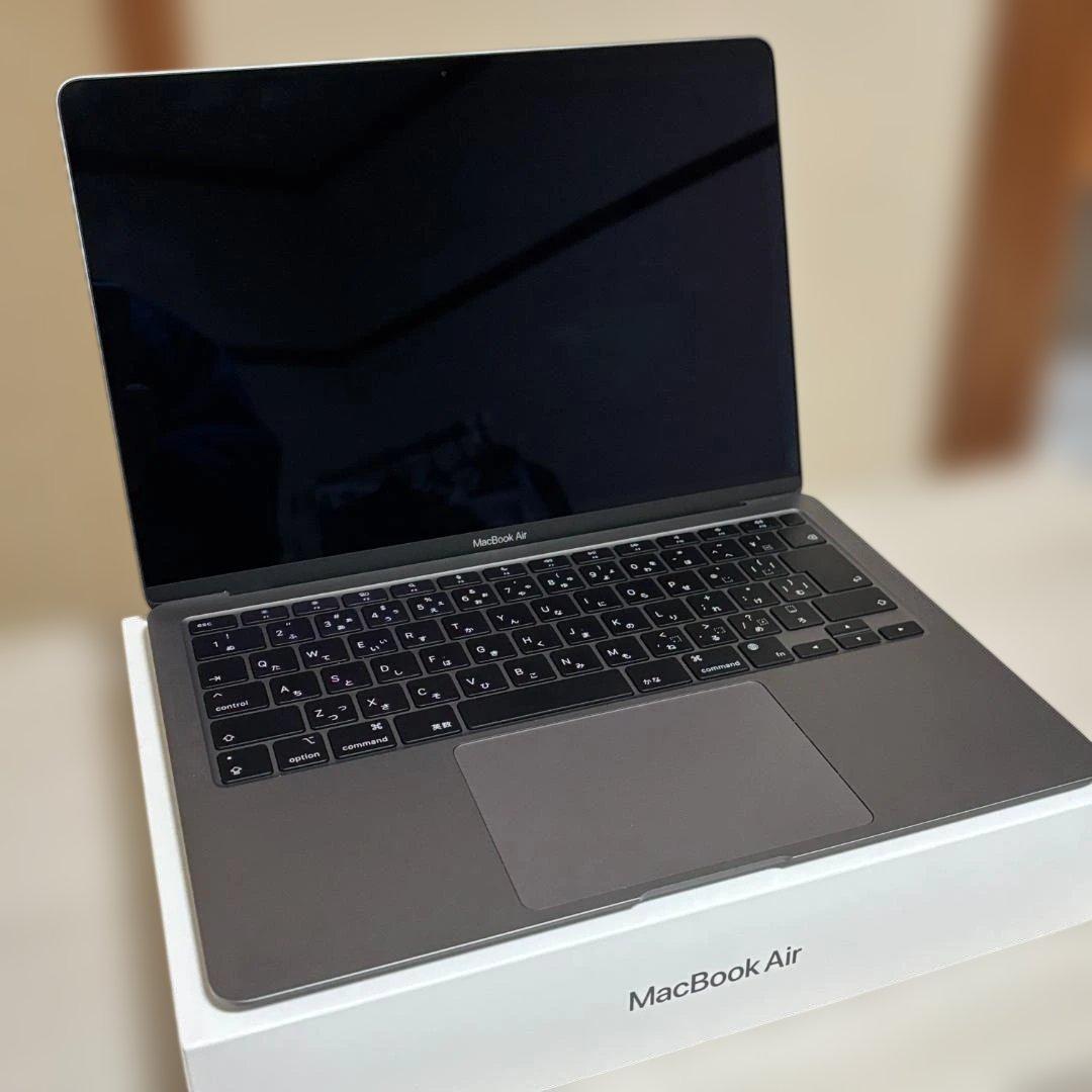 【美品】 Macbook Air M1 充電回数少なめ　充電器ケーブル付