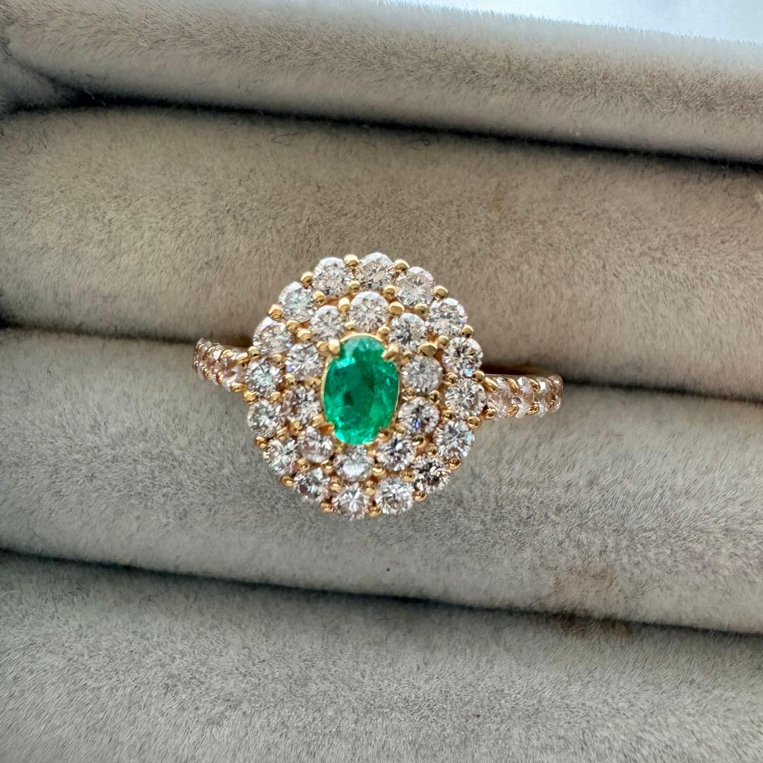 セール価格【新品特価】 天然 ブラジル産 パライバトルマリン k18 リング