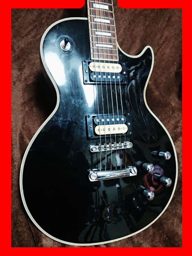 【必見】レスポール カスタムモデル メーカー不明 サイクス仕様