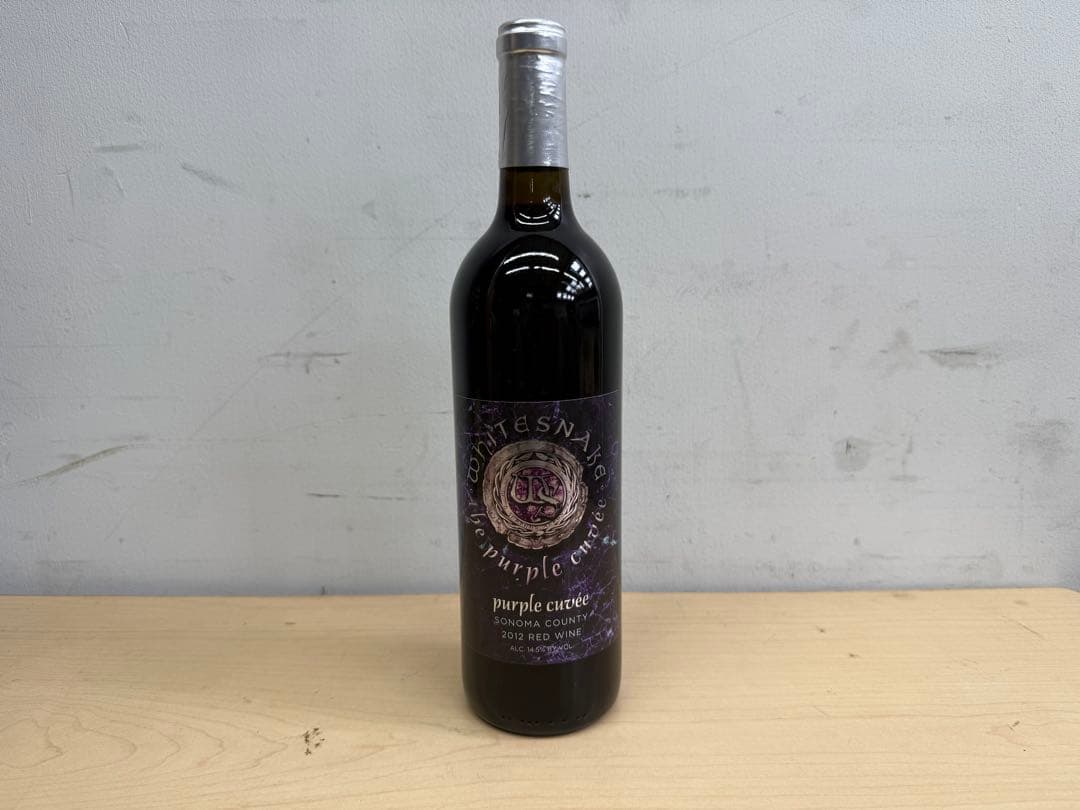 TG242☆未開栓品☆Whitesnake☆パープルキュヴェ2012☆赤ワイン