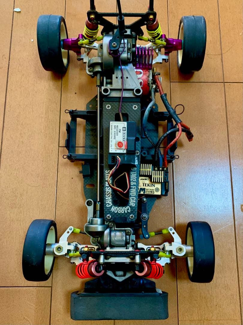 田宮TA02フルモデファイドNissan Z EXON 75 ラジコンカー