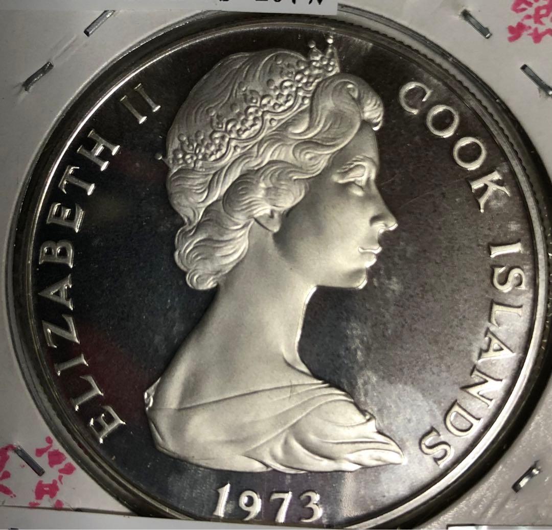 1973年 クック諸島 2.5ドル