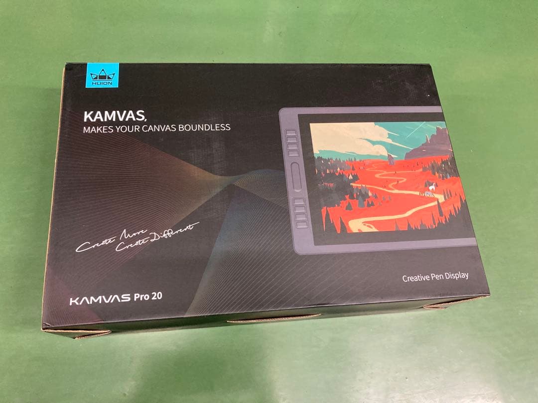 HUION 液晶ペンタブレットkamvas pro 20