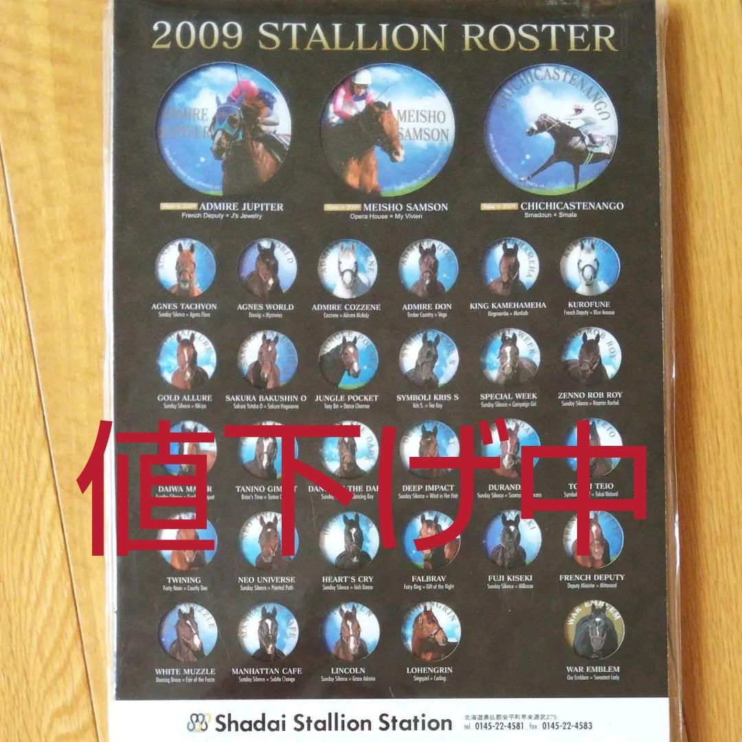 優駿 缶バッジ JRA