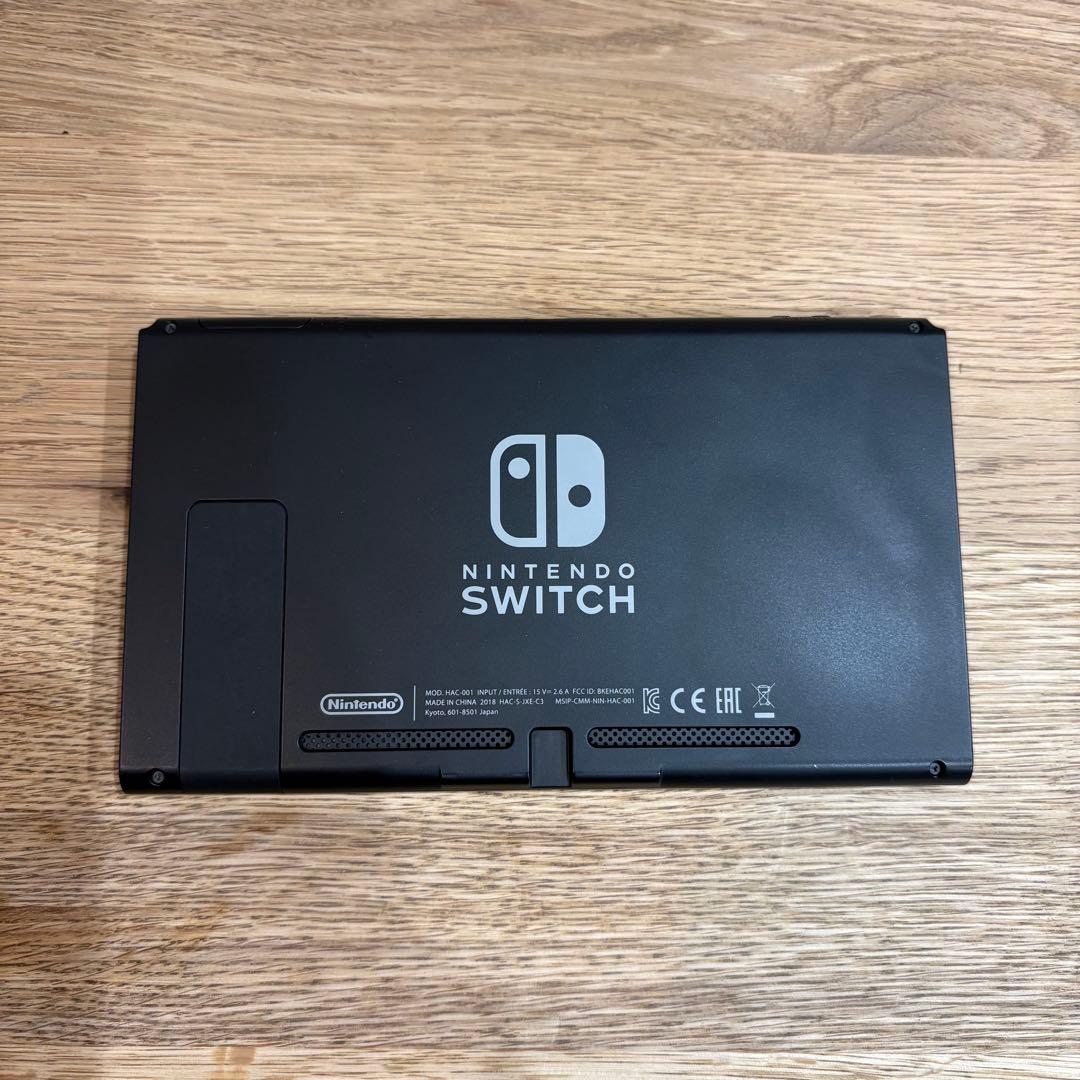 【中古】Nintendo Switch 本体 青/赤 Joy-Con 付属品付き