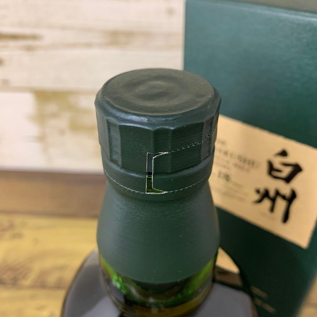 サントリー　ウイスキー　シングルモルト　白州18年　旧ラベル