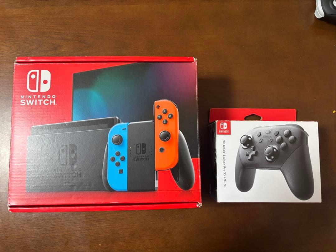 Nintendo Switch 本体 青/赤 Joy-Con 128GB