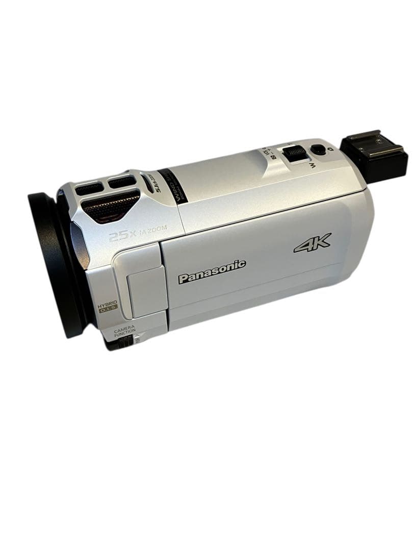 Panasonic HC-VX990M-W 4K ビデオカメラ 25倍ズーム