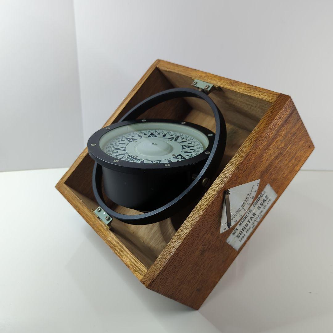 【 美品 】 大航計器製作所／羅針盤／磁気コンパス／サンスター／Sun Star